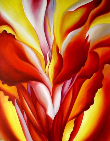 Georgia O'Keeffe Red Canna 1923