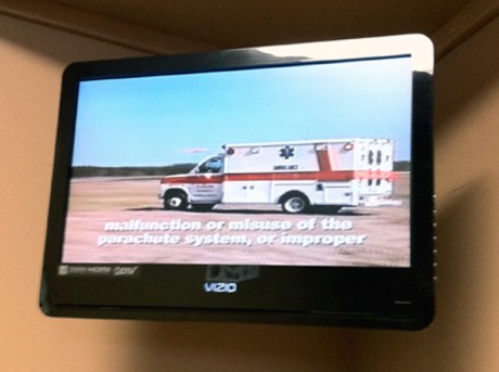 skydiving waiver ambulance