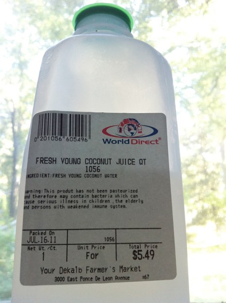 coconut water Your Dekalb Farmers Market