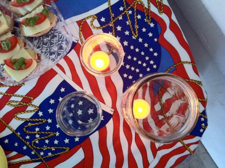 mason jar tea lights