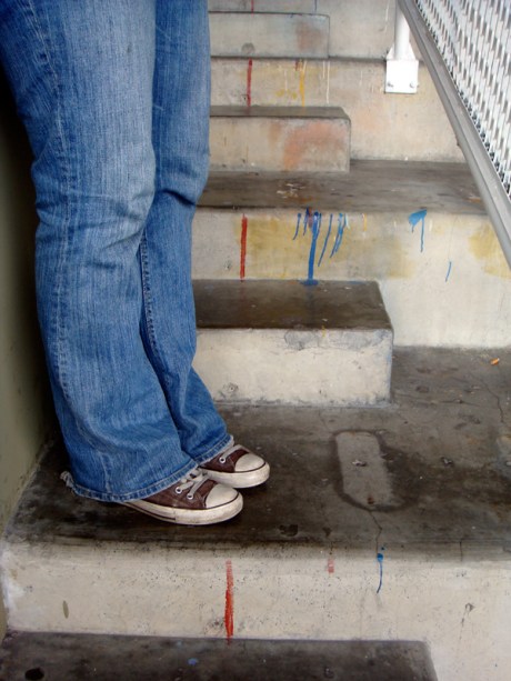 stairs of Maracanã Soccer Stadium, Rio de Janeiro