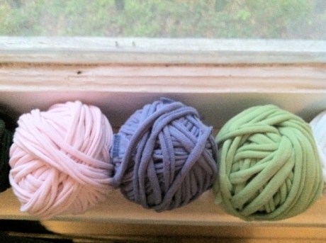 t-shirt yarn balls 